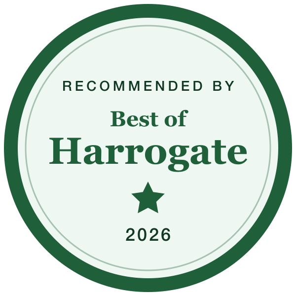Recommended by Best of Harrogate 2026